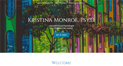 Desktop Screenshot of kristinamonroe.com